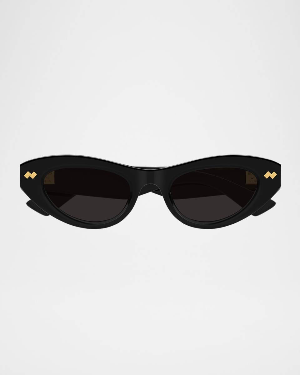 Acetate Cat-Eye Sunglasses